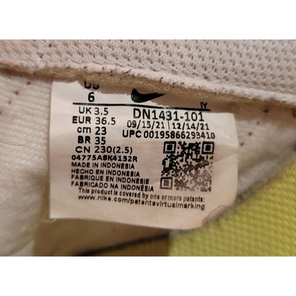 Nike Dunk Low Next Nature White Gym Red Women's - DN1431-101 Size 6 - Picture 13 of 14